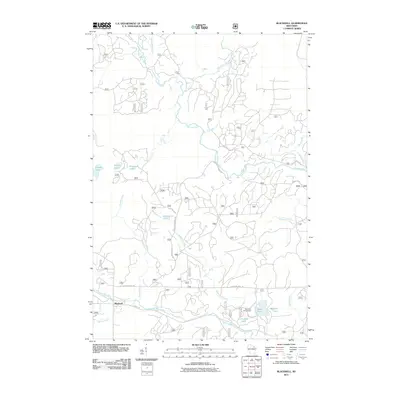 2011 Map of Blackwell, 2011 Print