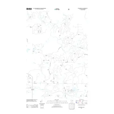 2013 Map of Blackwell, 2013 Print