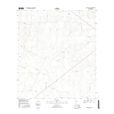 2016 Map of Blackwell Lake, 2016 Print