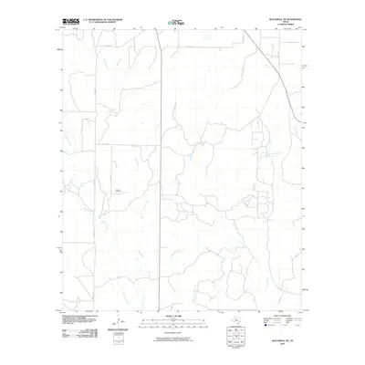 2010 Map of Blackwell NE, 2010 Print