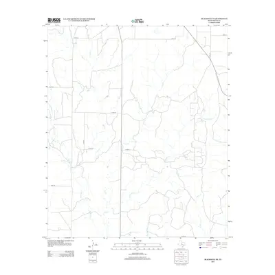 2012 Map of Blackwell NE, 2012 Print