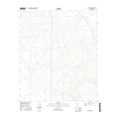 2016 Map of Blackwell NE, 2016 Print