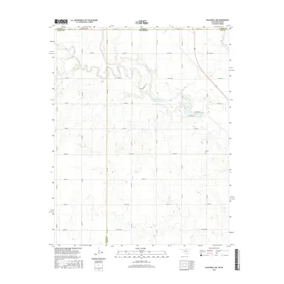 2016 Map of Blackwell NW, 2016 Print
