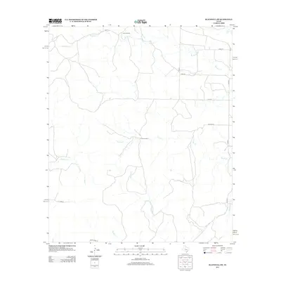 2012 Map of Blackwell SW, 2012 Print