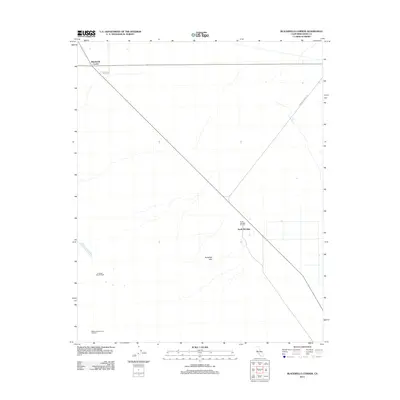 2012 Map of Blackwells Corner, 2012 Print