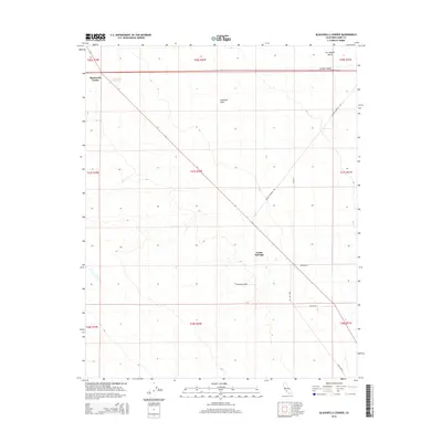2015 Map of Blackwells Corner, 2015 Print