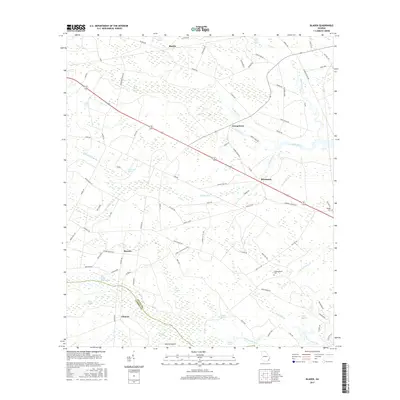 2017 Map of Bladen, 2017 Print