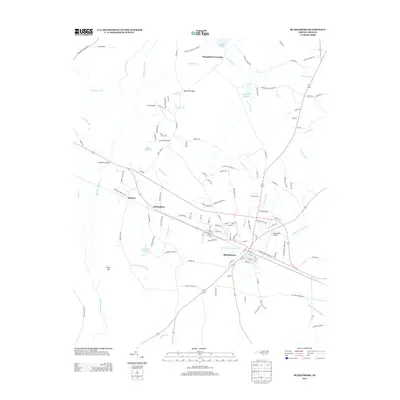 2013 Map of Bladenboro, 2013 Print