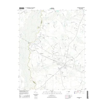 2016 Map of Bladenboro, 2016 Print