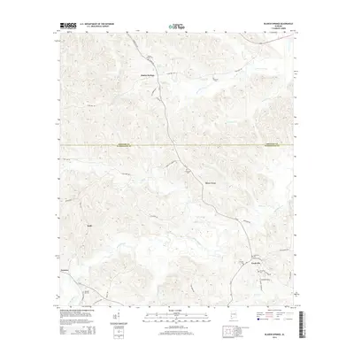 2014 Map of Bladon Springs, 2014 Print