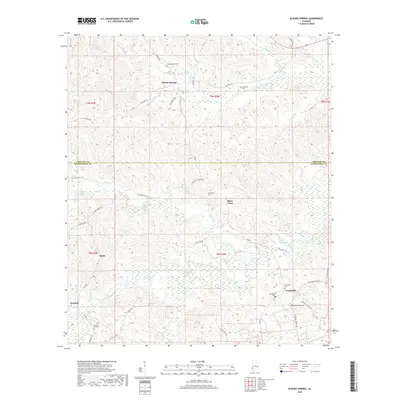 2018 Map of Bladon Springs, 2018 Print
