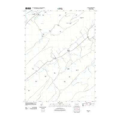 2010 Map of Blain, 2010 Print