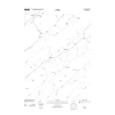 2013 Map of Blain, 2013 Print