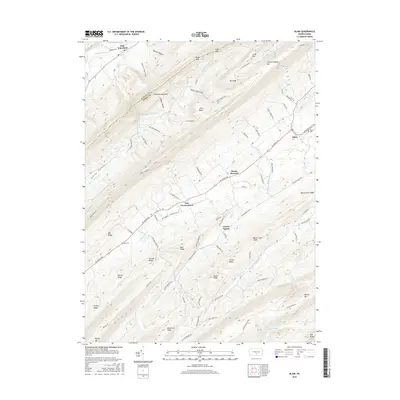 2016 Map of Blain, 2016 Print