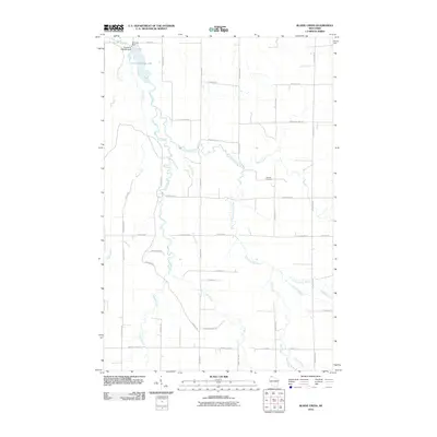 2010 Map of Blaine Creek, 2010 Print