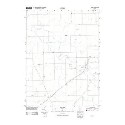 2010 Map of Blaine, 2010 Print