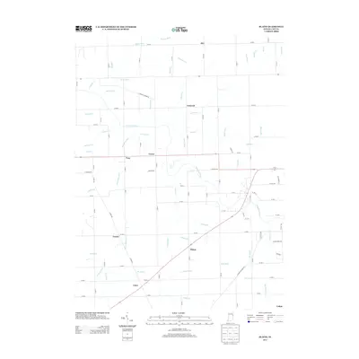 2013 Map of Blaine, 2013 Print