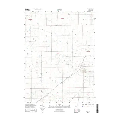 2016 Map of Blaine, 2016 Print