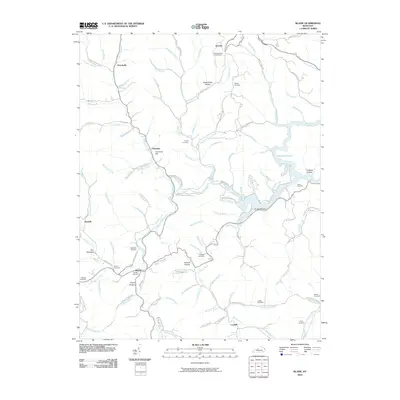 2010 Map of Blaine, 2010 Print