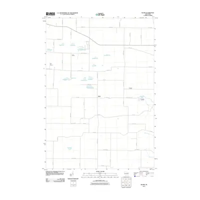 2010 Map of Blaine, 2010 Print