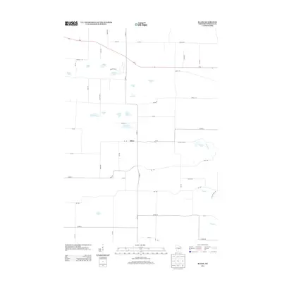 2013 Map of Blaine, 2013 Print