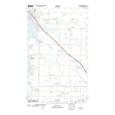 2011 Map of Blaine, 2011 Print