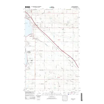 2014 Map of Blaine, 2014 Print