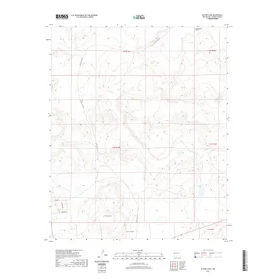 2020 Map of Blaines Lake, 2020 Print