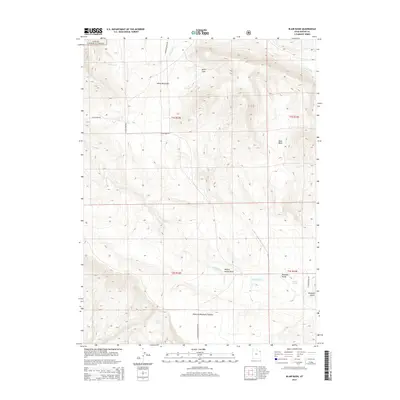 2014 Map of Blair Basin, 2014 Print
