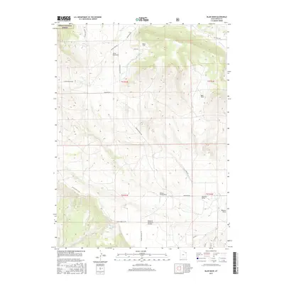 2017 Map of Blair Basin, 2017 Print