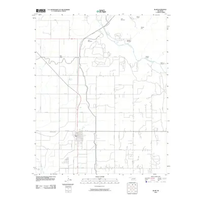 2010 Map of Blair, 2010 Print