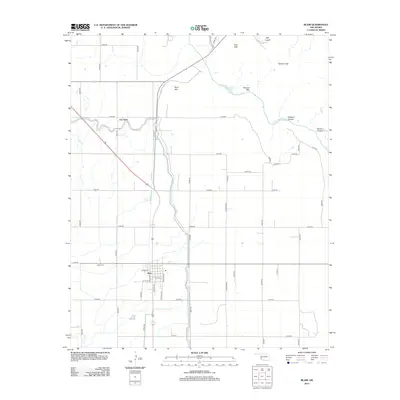 2012 Map of Blair, 2012 Print