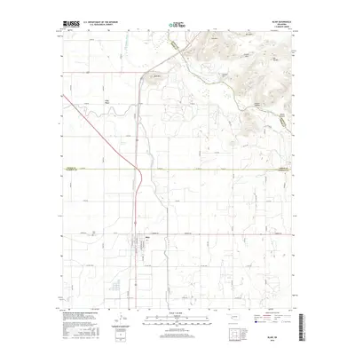 2016 Map of Blair, 2016 Print