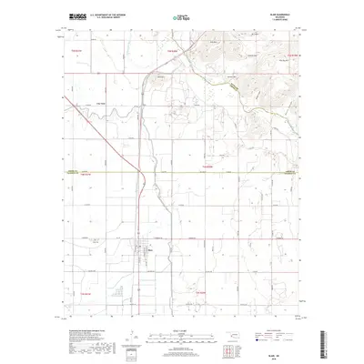 2018 Map of Blair, 2018 Print