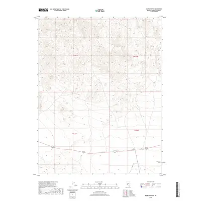 2018 Map of Blair Junction, 2018 Print