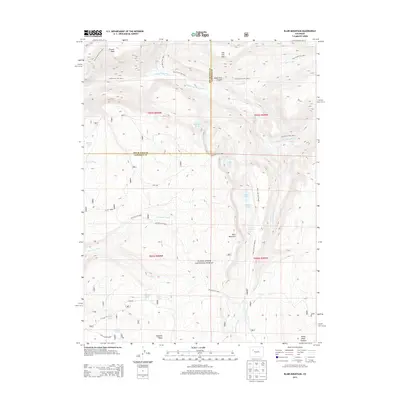2013 Map of Blair Mountain, 2013 Print