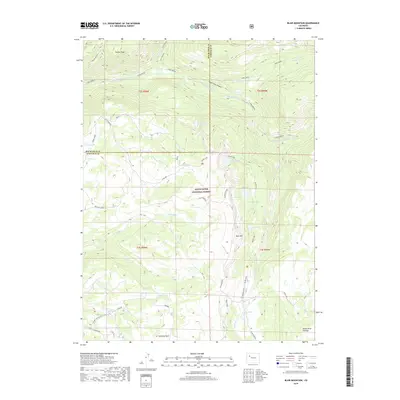 2019 Map of Blair Mountain, 2019 Print