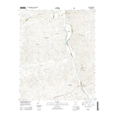 2014 Map of Blair, 2014 Print