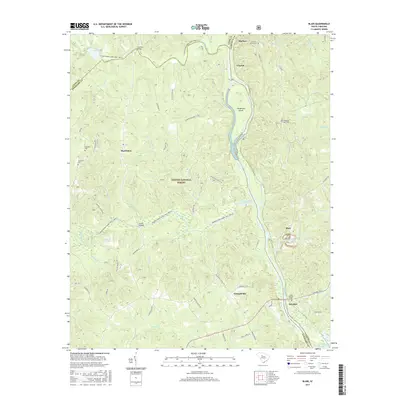 2017 Map of Blair, 2017 Print