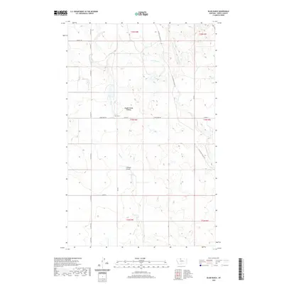 2020 Map of Blair Ranch, 2020 Print