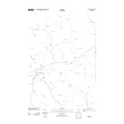 2013 Map of Blair, 2013 Print