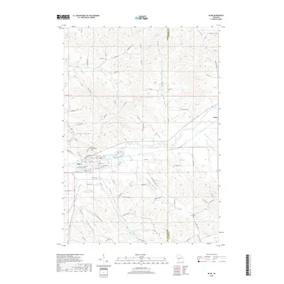 2018 Map of Blair, 2018 Print