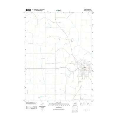 2011 Map of Blair, 2011 Print