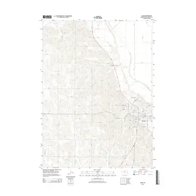 2014 Map of Blair, 2014 Print