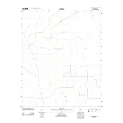2011 Map of Blairs Spring, 2011 Print