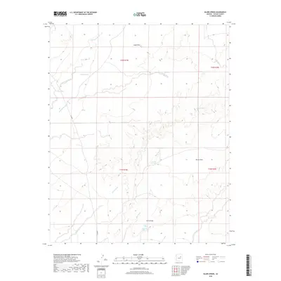 2018 Map of Blairs Spring, 2018 Print