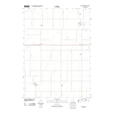 2010 Map of Blairsburg, 2010 Print