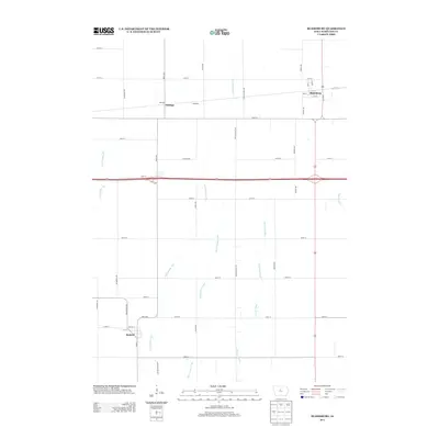 2013 Map of Blairsburg, 2013 Print