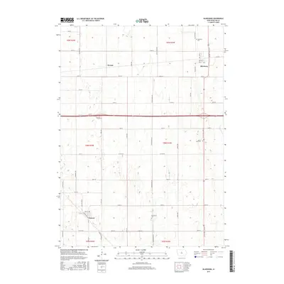 2015 Map of Blairsburg, 2015 Print