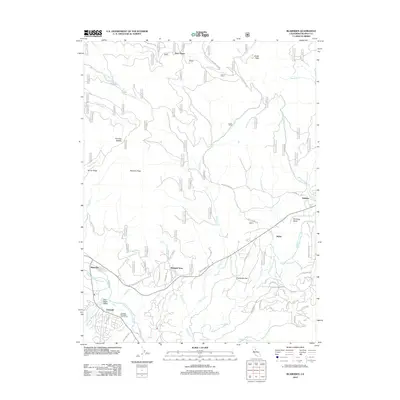 2012 Map of Blairsden, 2012 Print